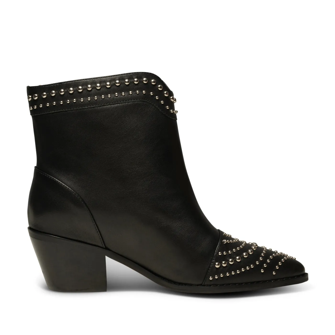 annika_western_stud_ruski_4.webp Shoe the Bear Hæle | Støvler<Annika western stud ruskind -