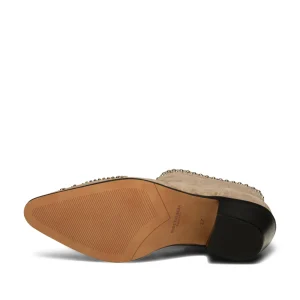 Shoe the Bear Hæle | Støvler<Annika western stud ruskind -