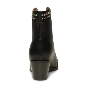 Shoe the Bear Hæle | Støvler<Annika western stud ruskind -