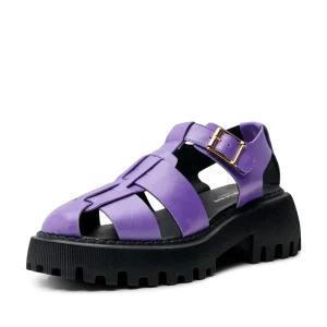 Shoe the Bear Sandaler<Posey sandal shiny læder -