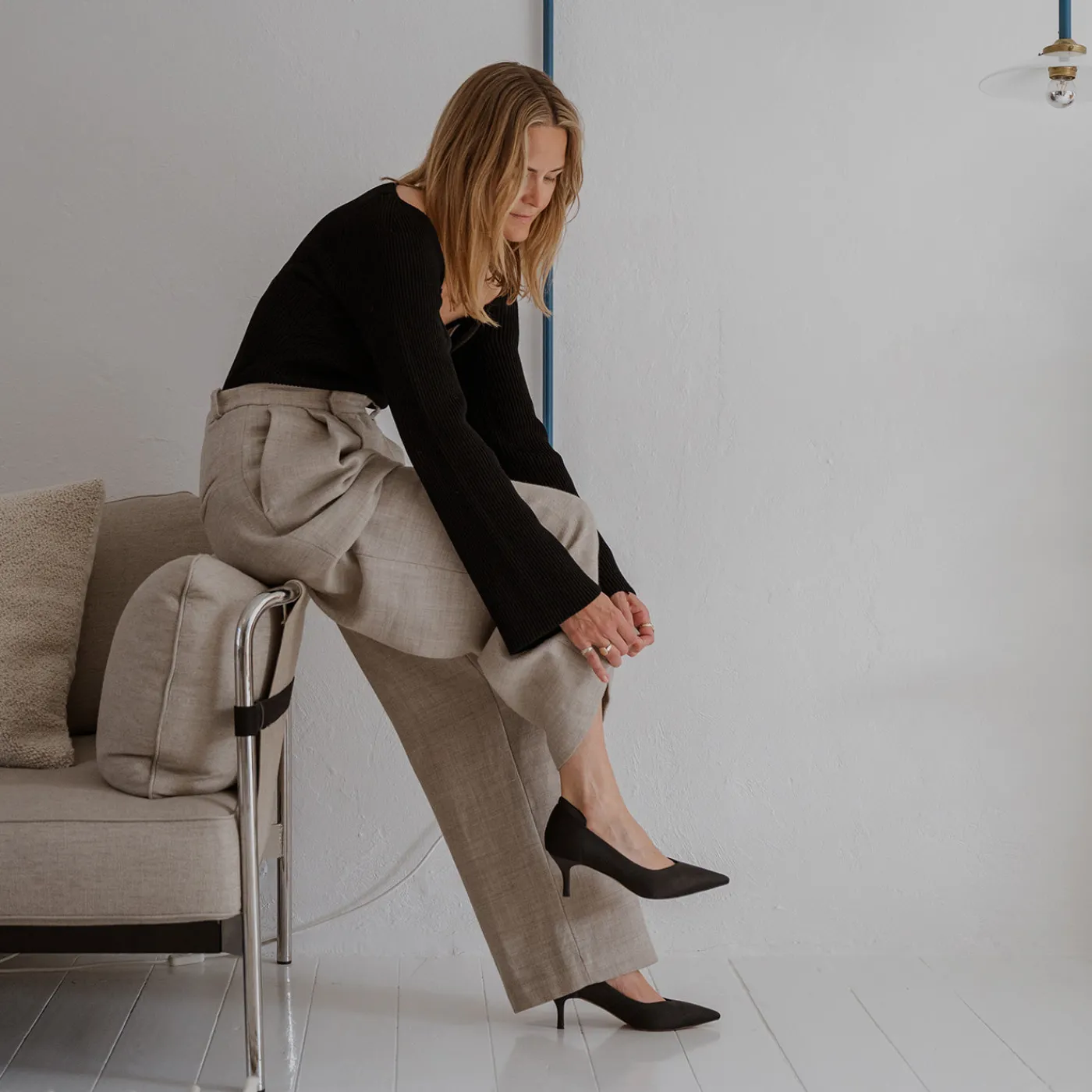 Shoe the Bear Hæle<Amia hæl satin -