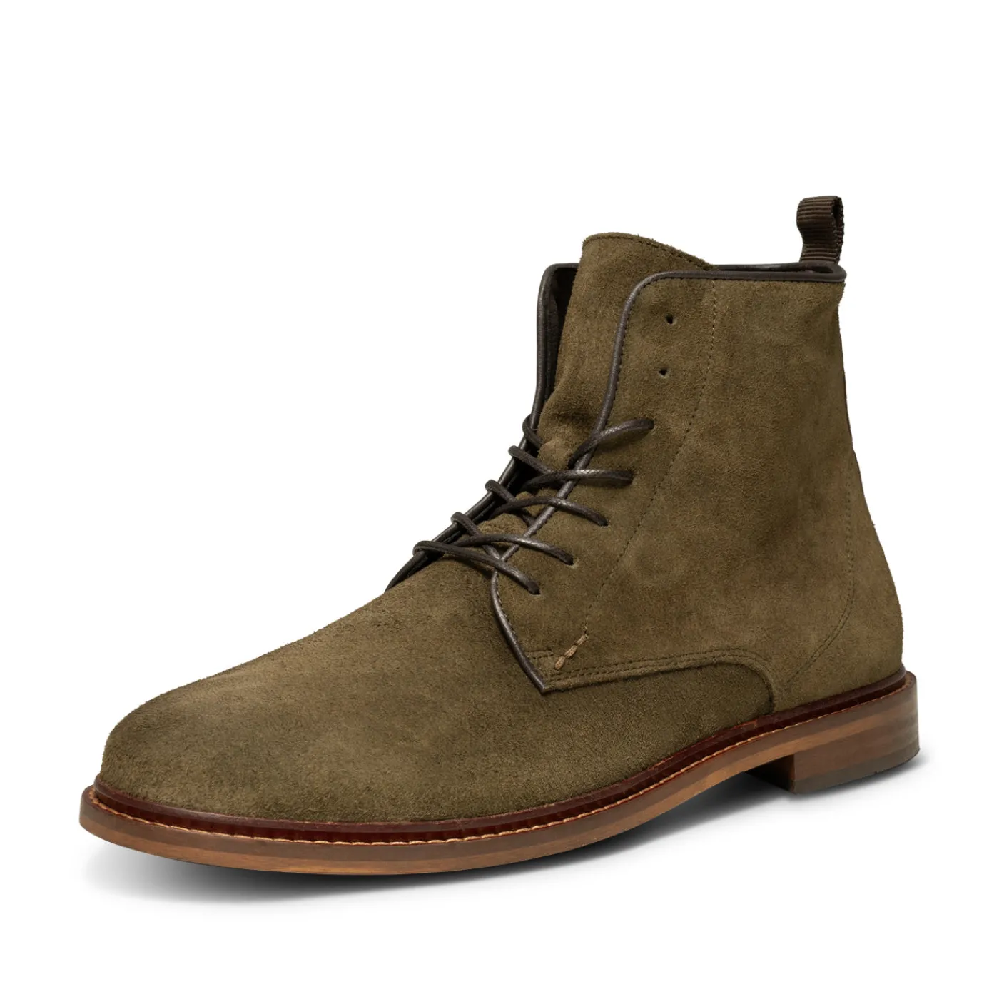 Shoe the Bear Støvler<Ned Støvle Vokset Ruskind -