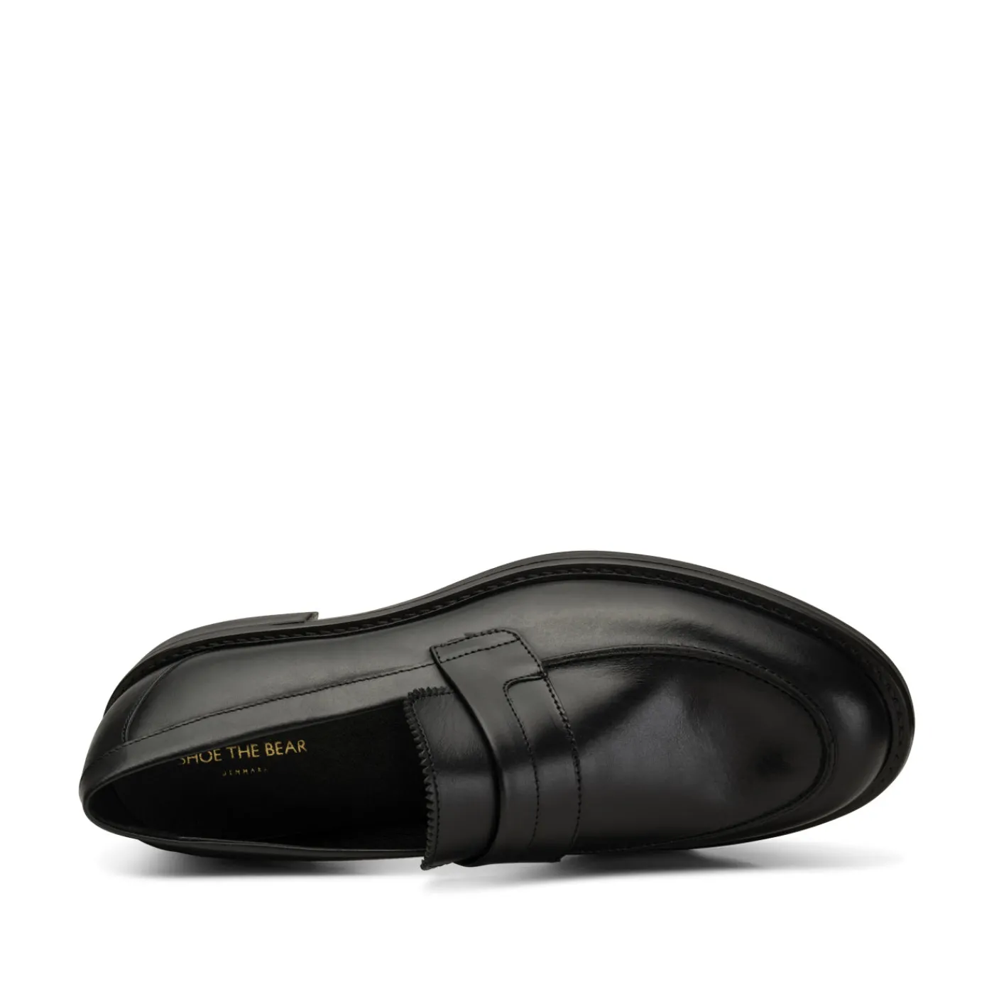 stanley_loafer_lder__blac_4.webp Shoe the Bear Sko<Stanley Loafer Læder -